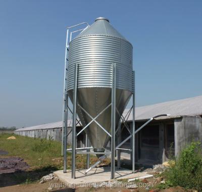 China Waterproof animal grain feed silo for pig chicken farm zu verkaufen