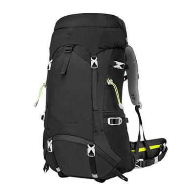 China 2021 Quality Assurance Large Capacity Waterproof Green Climbing Hikes Bag 40/50/60/65/80L Mountain Backpacks for sale