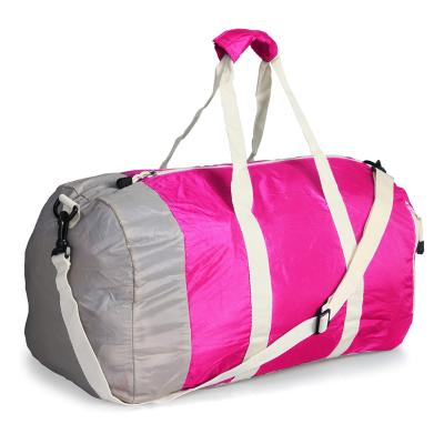 China 2021 Foldable Lightweight Travel Duffel Sports Travel Bag Luggage Gym Duffle Gym Sport Luggage Moving Bag for sale