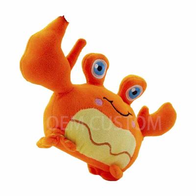 China Plush Factory Wholesale Sea Animals Crab Plush Toys Children's Gifts for sale