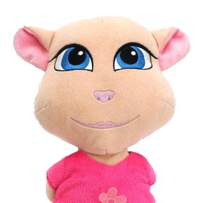 China Plush Make Design Your Own Soft Animal Doll Custom Stuffed Embroidery Cat Plush Toy for sale