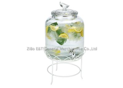 China Customize Elegant  Beverage / juice / beer / Drink Dispenser with Stand and lid for sale