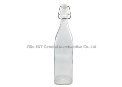 China 1100ml glass bottles for oil and vinegar / empty glass bottles for home for sale