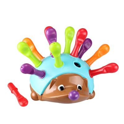 China operation is simple insert hedgehob toy numbers game puzzle hedgehog 8818 for sale