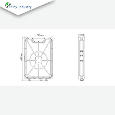 China 1-10 KM Drone Detection Radar with IP66 Weather Protection and AC/DC Power for Enhanced Surveillance for sale