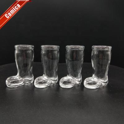 China Viable Wholesale Machine Made Novelty 50ml Stem Shot Glasses for sale