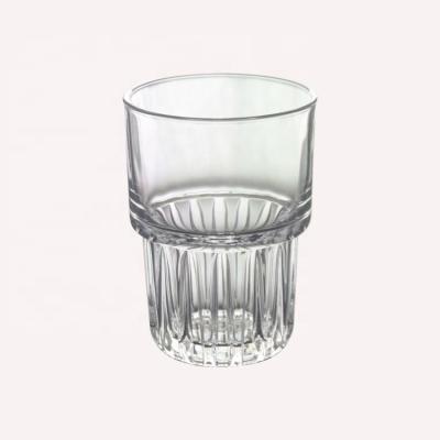 China 170ml/250ml/330ml Western Unique Stacked Beer Glass For Restaurant; Bar glassware for sale