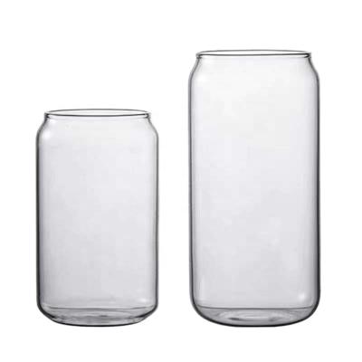 China Modern hot sale 420ml/580ml beer can; High Borosilicate Drinking Glass, Juice Glasess for sale