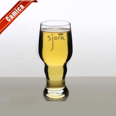 China Hot Sale Eco-friendly Special Shape 14oz/420ml Beer Glass Sustainable For Home, Outdoor BBQ, Party, Bar for sale