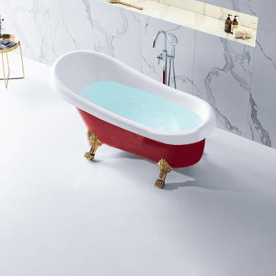 China TNS BA8307B New Arrival Five Star Standard Hotel New Egg Free Four Leg Oval Bathtub for sale