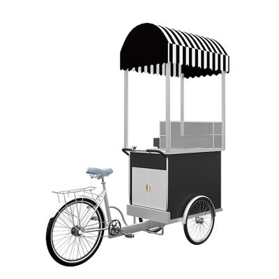 Κίνα Commercial Supplying Food Grill Hand Push Cart Mobile Outdoor Grilling Cycle Food Cart In Pakistan Ebike Food Tricycle Cart With Oven For Sale προς πώληση