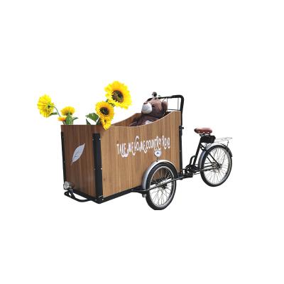 China Cargo Quick Release Wheels Bike Dutch Cargo Trailer Cargo Bike Trike Kit Cheap 20 Inch Family Cargo Bikes With 3 Wheels For Sale Te koop