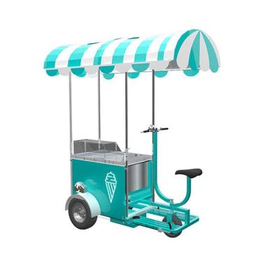 China Direct Wholesale Snacks/Drinks/Breakfast/Coffee Easy To Use Fast Cart/Coffee Coffee Bicycle Selling Cart/Coffee Food Bike for sale