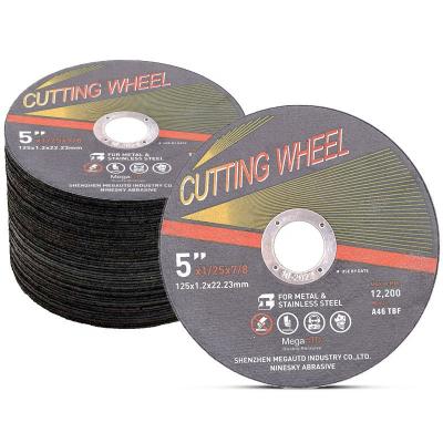 China Vertical Cut 5x0.045x7/8 Inch Abrasive Cut Wheels Cut Off Wheel Disc for sale