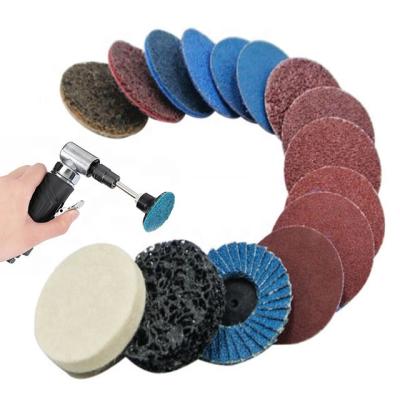 China Grinding& Polish For Metal Surface 2 Inch Die Grinder Holder Coated Abrasive Discs for sale