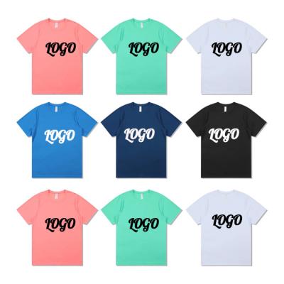 China Factory wholesale simple 100% polyester brand new European and American fashion T-shirt QUICK DRY for men for sale