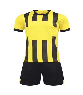 China Wholesale Customized Logo Football Jersey Digital Printing Soccer Wear Uniform Sets For Men for sale