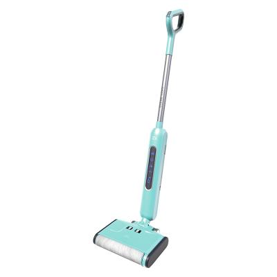 China With Voice Reminder 2022 New Product Wireless Floor Water Jet Cleaning Home Mop for sale