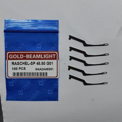 China Textile gold-beamlight warp knitting machine needles RASCHEL-SP 48.80 G01 for sale