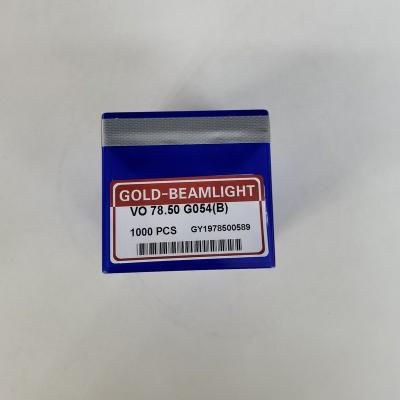 China Textile gold bealight flat knitting needle vo 78.50 G054 for collar knitting machine for sale