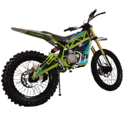 China 2021 New Style And Factory Price 100KMH Battery E Dirt Bike Electric Motorcycle 12kw 40AH Dirt Bike for sale