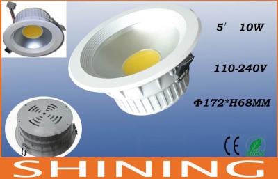 China 10 Watt ROHS COB LED Downlight , 90 CRI 5000K Under Cabinet Lighting for sale