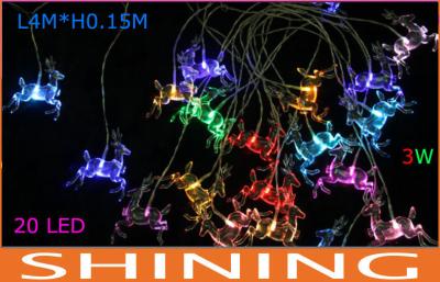 中国 長い生命 50000h 調節可能な RGB LED カーテンは屋根の装飾のためにつきます 販売のため