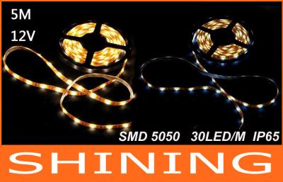 China KTV Lighting Warm White 36Watt SMD LED Strip Light 5m Epoxy Material for sale