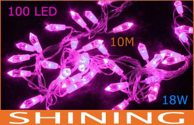 China 220V / 110V 10m Christmas LED Light , Commercial LED String Lights for sale