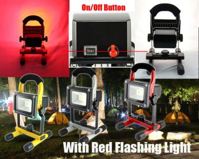 China Red / Green Aluminum Portable Flood Lights DC12v 10W With High CRI for sale