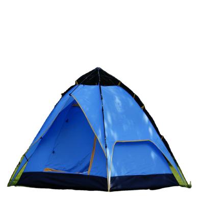 China Extended type house camping tent for 3-4 people folding tent outdoor tent for sale