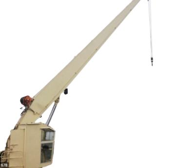 China Marine Boat Hydraulic Slewing Crane Equipment for sale