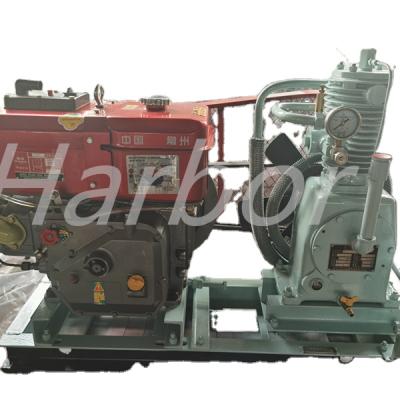 China Equipment Oil Free Diesel Boat Air Compressor Marine Machinery for sale