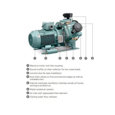 China Factory Manufacturing Equipment Cheap Marine Air Compressor Machinery for sale