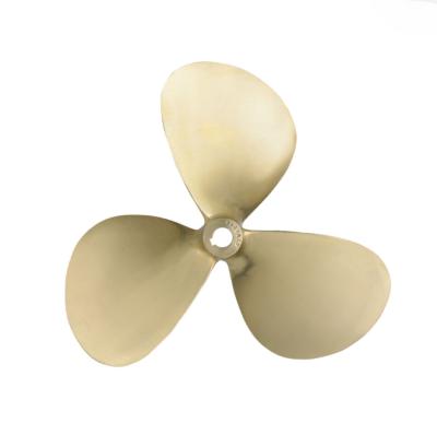 China Marine industry factory tested three propellers marine stainless marine propeller to ensure for sale