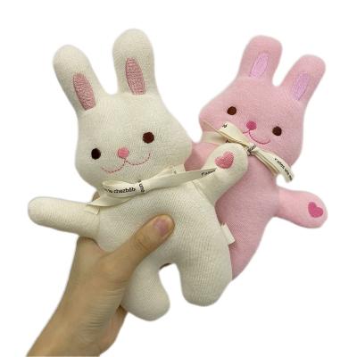 China Hot Selling Cute Toy Accept Customized Logo pp Cotton Plush Baby Comfort Toy Christmas Gift Bedtime Toys Kawaii Stuffed Plush Rabbit for sale