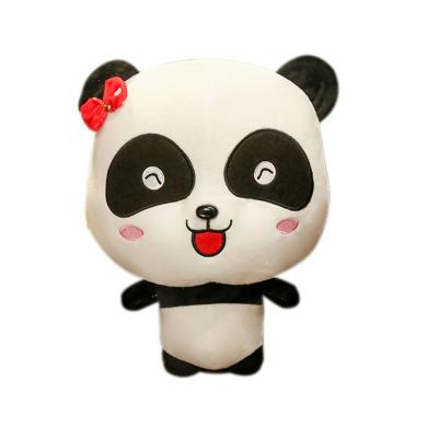 China Cute Panda Bear Plush Toy Animal Stuffed Animals Wholesale Panda Bear Doll 35cm Wedding Decoration Panda Toy for sale