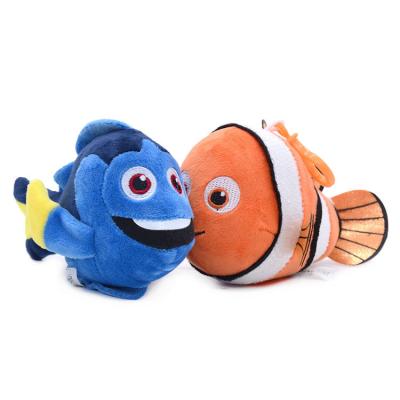 China Comfortable Stuffed Cartoon Monster Design Cute Clown-fish Plush Marine Ocean Animal Toy for sale