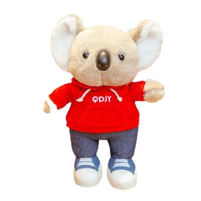 China Super cute short plush koala dolls wholesale plush using clothes koala dolls for kids toys for sale