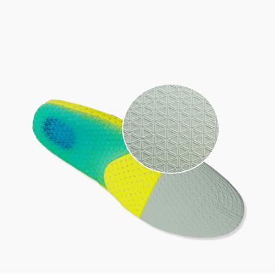 China Mesh+EVA + Jel Hot Sale Top Quality Breathable Cushioning Insole Enhancing Eva Insoles for sale