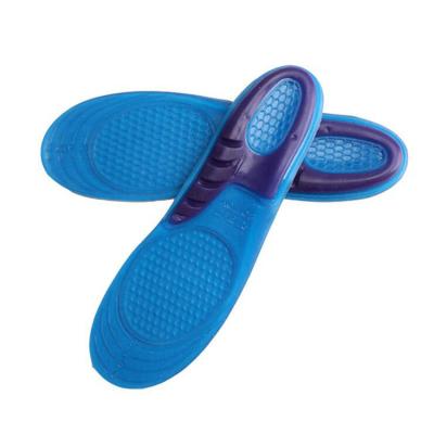 China Wholesale custom HPE printed velor + (silicon) silicone thickened sports cushioning insole for sale