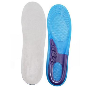 China Velor+(Silicon) High Quality HPE Shoe Anti-Slip Adjustable Insole Sports Cushioning Insole Sweat-absorbent Insole for sale