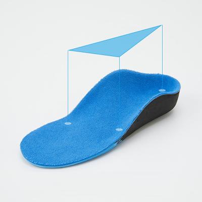 China MeMesh+EVA+TPU+Poron Kids Arch Feet Insoles Xo Leg Exercise Correction Flat Insole For Sale for sale