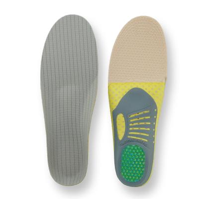 China Mesh +EVA +TPU +Absorbing Anti Absorbing Custom High Level Custom Protection Slip Sport Breathable Insoles for sale