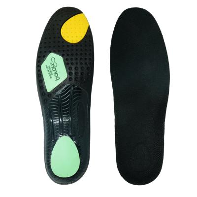 China Mesh +TPU+PU+Poron High Level High Elastic High Elastic Shock Absorption Slim Sports Breathable Running Insole for sale