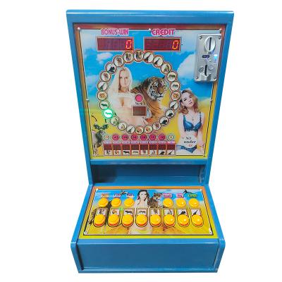 China Metal+Plastic Coin Operated Mini Casino Fruit Spare Parts Toy Slot Machines For Sale for sale