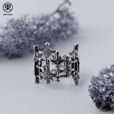 China Wholesale Unique Design High Quality CLASSIC Jewelry Decompression Chains Model Titanium Stainless Steel Mens Jewelry Rings for sale