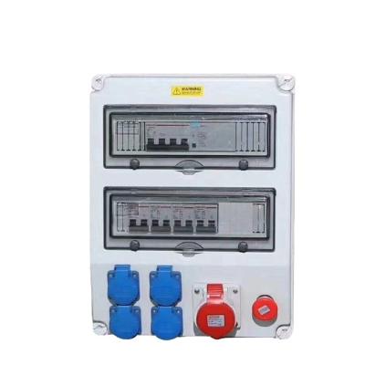 China 3WAY Box Wall Mounted Waterproof Mobile Site Maintenance Power Supply Power Box Switch Combination Plastic Distribution Box for sale