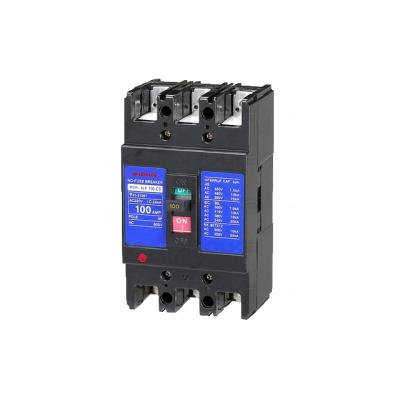 China 3P 50A 60A 160A 250A NSX MCCB Molded Case Circuit Breaker NF100-cp for sale