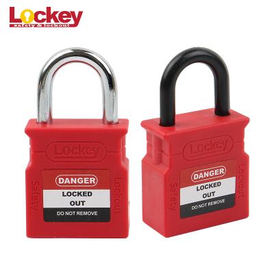 China Factory 25mm Wide Type Security Padlock Lockout Best Shackle Designed With Master Key for sale